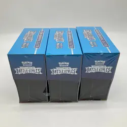 Lot of (3) Pokemon TCG Battle Styles Elite Trainer Box Factory Sealed ETB - Image 3
