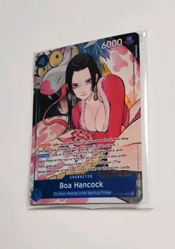 Boa Hancock ST17-004 SR Full Art Promo One Piece Illustration Box - Image 2
