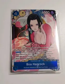 Boa Hancock ST17-004 SR Full Art Promo One Piece Illustration Box - Image 3
