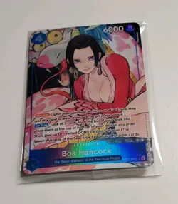 Boa Hancock ST17-004 SR Full Art Promo One Piece Illustration Box - Image 4