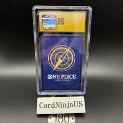 CGC PRISTINE 10 MONKEY D. LUFFY #P-075 SAIKYO JUMP PROMO 2024 ONE PIECE JPN 180 - Image 2