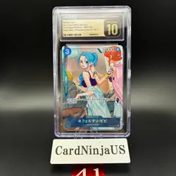 CGC PRISTINE 10 Nefeltari Vivi SR EB02-026 Promotion Pack Ex Vol. 3 ONE PIECE 41 - Image 1