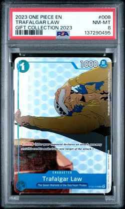 Trafalgar Law PSA8 2023 One Piece Gift Collection 2023 Gift Collection 2023 #008 - Image 1