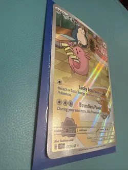 Pokemon Trading Card: Chansey IR 187/167 (Mint - Near Mint) - Image 2