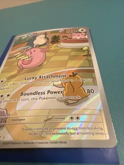 Pokemon Trading Card: Chansey IR 187/167 (Mint - Near Mint) - Image 3