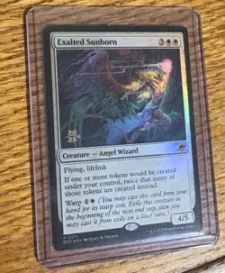 Exalted Sunborn -Foil Near Mint MTG Promos: Prerelease Card - Image 1