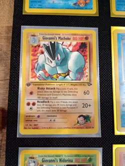 Pokemon Gym Challenge 1st edition card lot. 13 Total - Image 3