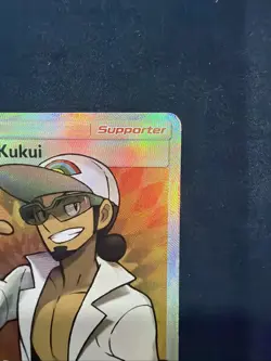 Professor Kukui (Full Art) 148/149 Sun & Moon Ultra Rare Pokemon Card - Image 3