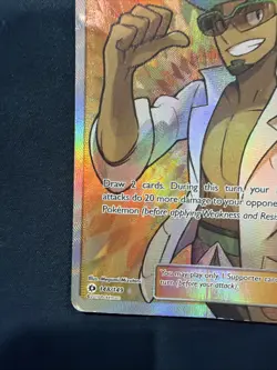 Professor Kukui (Full Art) 148/149 Sun & Moon Ultra Rare Pokemon Card - Image 5