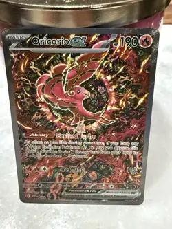 Pokemon Oricorio ex 024 Me: Mega Evolution Promo Holo EX TCG Card - Image 1