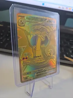 🔥 Mega Charizard X EX 130/094 💎 Gold Secret Rare Full Art Pokemon Card NM/Mint - Image 2