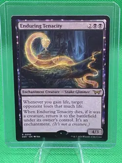 Enduring Tenacity - Duskmourn: House of Horror (DSK) Magic The Gathering Card - Image 1