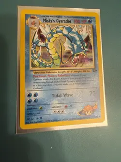 Pokemon Misty's Gyarados 013/132 Gym Challenge Holo card Unlimited VG/ Excellent - Image 1