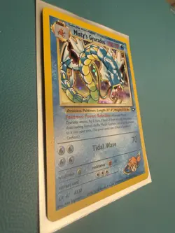 Pokemon Misty's Gyarados 013/132 Gym Challenge Holo card Unlimited VG/ Excellent - Image 2