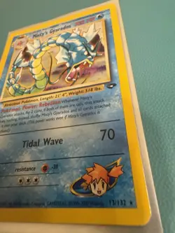 Pokemon Misty's Gyarados 013/132 Gym Challenge Holo card Unlimited VG/ Excellent - Image 3