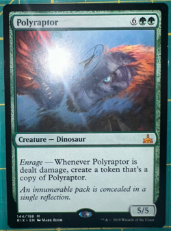 Polyraptor Rivals of Ixalan Regular 144/196 - Image 1