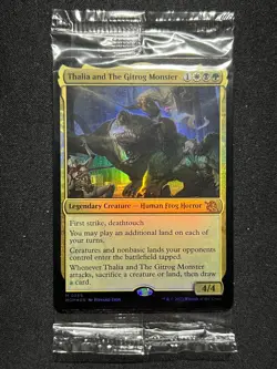 Thalia and the Gitrog Monster Prerelease Foil Promo MTG March of Machine NM/M - Image 1