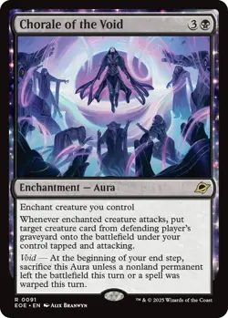 Foil - Chorale of the Void - 91 / NM / English MTG - Image 1