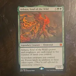 Ashaya Soul of the Wild Zendikar Rising Regular Mythic Creature Green Chase Sto… - Image 1