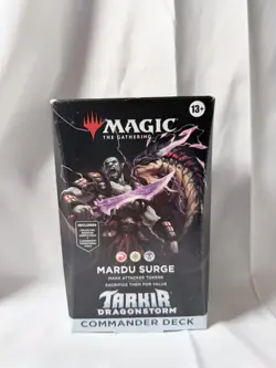 MTG Tarkir: Dragonstorm Commander Deck - Mardu Surge NEW SEALED - Image 1