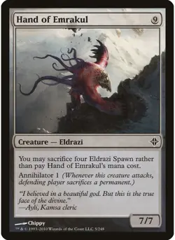 Hand of Emrakul 5 MTG NM - Rise of the Eldrazi - Image 1