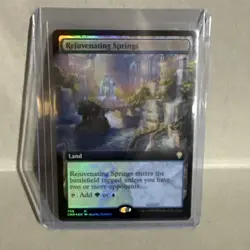 MTG Rejuvenating Springs (Extended Art) Commander Legends Foil - Image 1