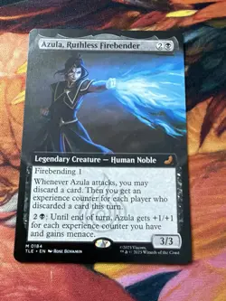 Azula, Ruthless Firebender Mtg Extended Art Avatar: The Last Airbender - Image 1