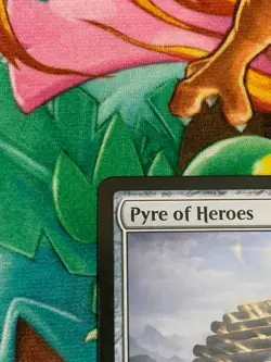 C972 MAGIC THE GATHERING PYRE OF HEROES #241 KALDHEIM NM-LP MTG RARE - Image 3