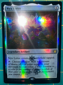 MTG Nyx Lotus Unique & Misc. Promos 235/254 Foil Rare - Image 1