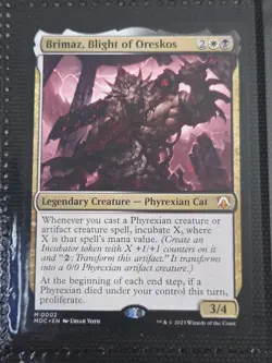 Brimaz, Blight of Oreskos X1 MOC MTG Commander March Of The Machine B1 - Image 1