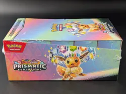 Pokemon SV8.5 Prismatic Evolutions Factory Sealed Booster Bundle Display Case - Image 4