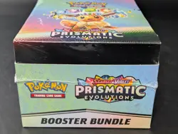 Pokemon SV8.5 Prismatic Evolutions Factory Sealed Booster Bundle Display Case - Image 5