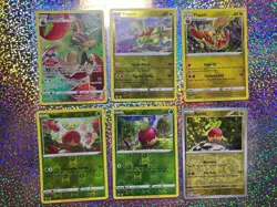 Pokemon TCG Flapple: TG02/TG30; Cosmos Holo Promo SWSH189; Reverse Holo 120/203 - Image 1