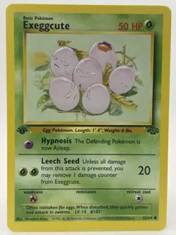 Pokemon TCG - Exeggcute 52/64 - 1st Edition - Common Regular - Image 1