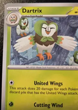 Dartrix 004/064 Common Scarlet & Violet: Shrouded Fable Pokemon TCG - Image 2
