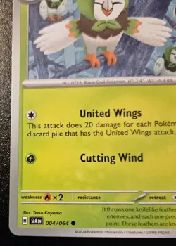 Dartrix 004/064 Common Scarlet & Violet: Shrouded Fable Pokemon TCG - Image 4