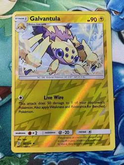 Galvantula 62/236 Reverse Holo Rare | Pokemon Sun & Moon Unified Minds LP! - Image 1