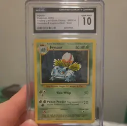 Pokemon TCG Classic CLV Ivysaur Holo 002/034 - CGC 10 GEM MINT - Image 1