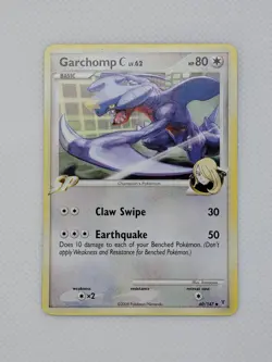 Pokemon TCG Supreme Victors 60/147 Garchomp C Lv. 62 NM - Image 1