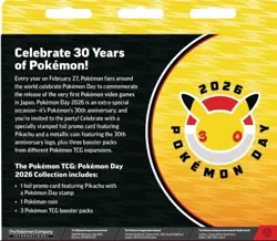 4x 🔥Pokemon Day 2026🔥 Pokemon 30th Anniversary Bundle - Image 2