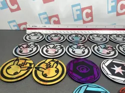 Pokemon Set 25th Anniversary Celebrations Pikachu SILVER & Gold HOLO Coins Lot - Image 5