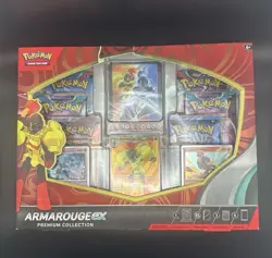 Pokemon Armarouge EX Premium Collection Box Sealed - SLIGHT DAMAGE SEE PHOTOS - Image 1