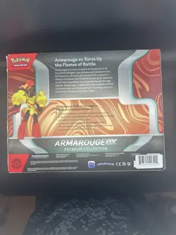 Pokemon Armarouge EX Premium Collection Box Sealed - SLIGHT DAMAGE SEE PHOTOS - Image 2