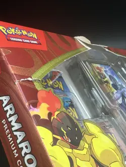 Pokemon Armarouge EX Premium Collection Box Sealed - SLIGHT DAMAGE SEE PHOTOS - Image 5