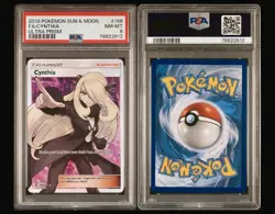 2018 Pokemon Sun & Moon FA / CYNTHIA 148/156 Ultra Prism NM-MT PSA 8 - Image 3