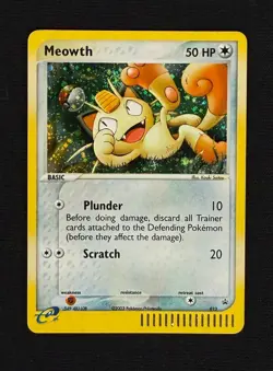 MEOWTH *Holo Promo* (MP/LP) - EX Collector's Tin 013 - Pokemon TCG Nintendo - Image 1