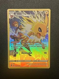 Jolteon TG04/TG30 Brilliant Stars Trainer Gallery Pack Fresh Pokemon 2022 - Image 1