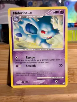 NIDORINA 56/123 Mysterious Treasures Unlimited Vintage Pokemon TCG LP - Image 1