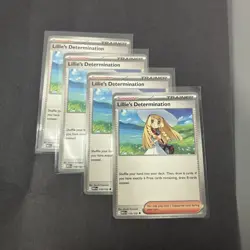Lillie’s Determination 119/132 Pokemon Mega Evolution 4x Playset - Image 1