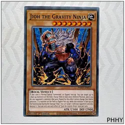 Jioh the Gravity Ninja - PHHY-EN017 - Common 1st Edition Yugioh - Image 1